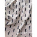 100% polyester crepe vải swiss fabric